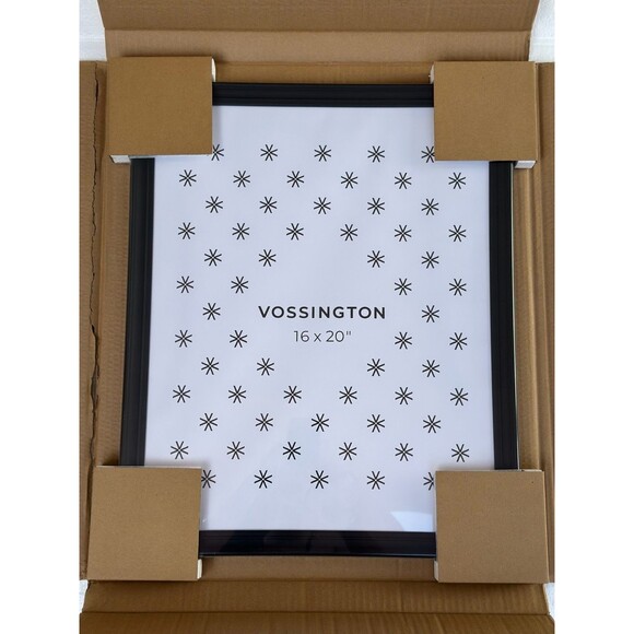 Vossington 16x20 Black Picture Frame - Plexiglass Craft Supply for Art & Photos - Picture 11 of 12